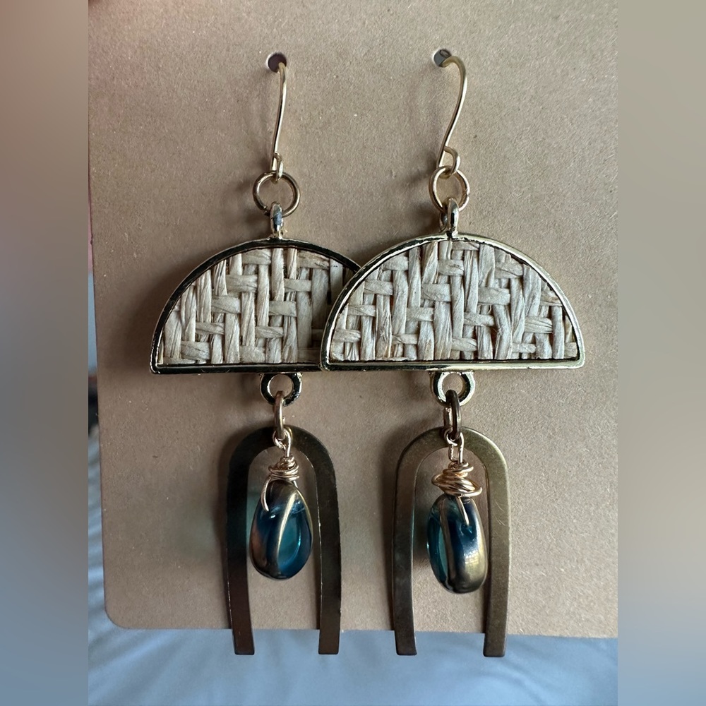 Handmade gold filled earrings